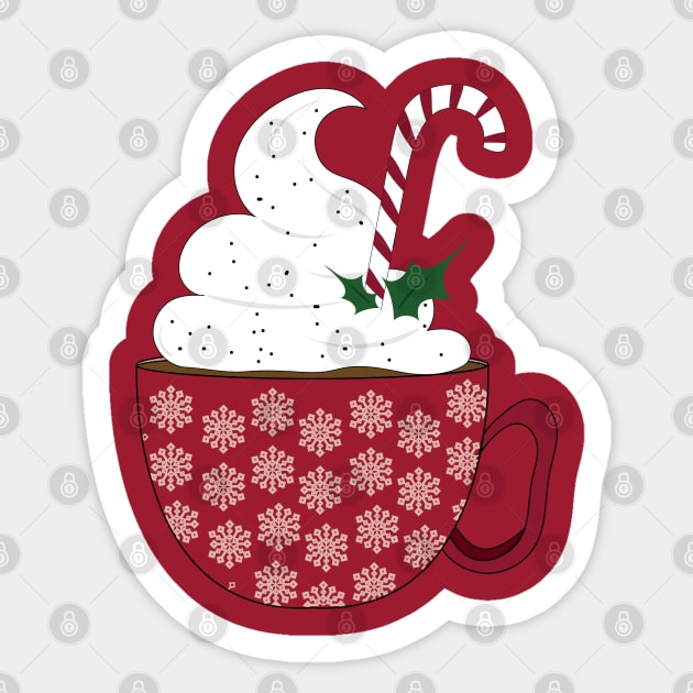 A cup of Christmas I Holidays Sticker by Art by Ergate